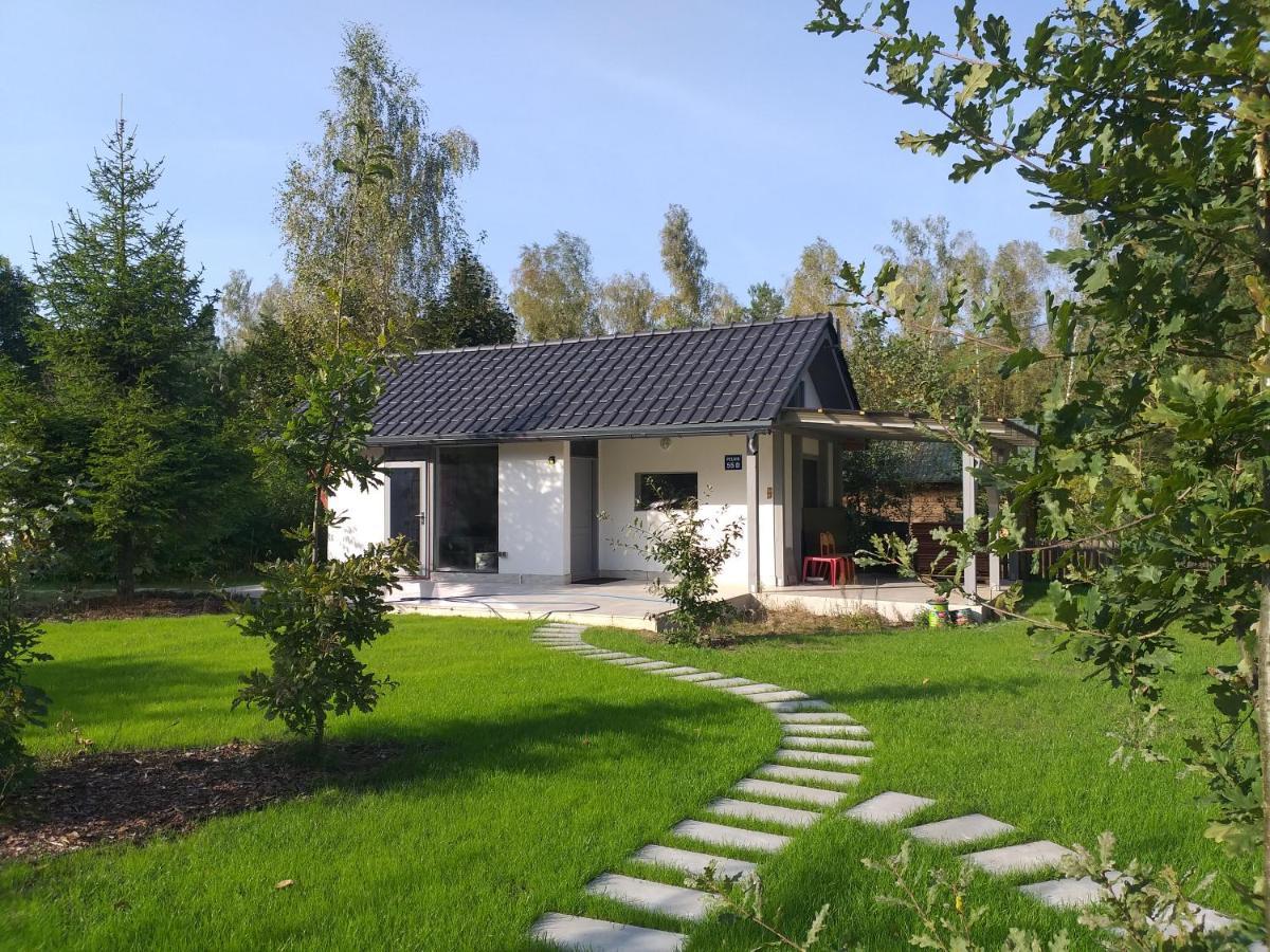 Mazury Domek Caloroczny Pelnik Gm Ostroda Jezioro Las 外观 照片