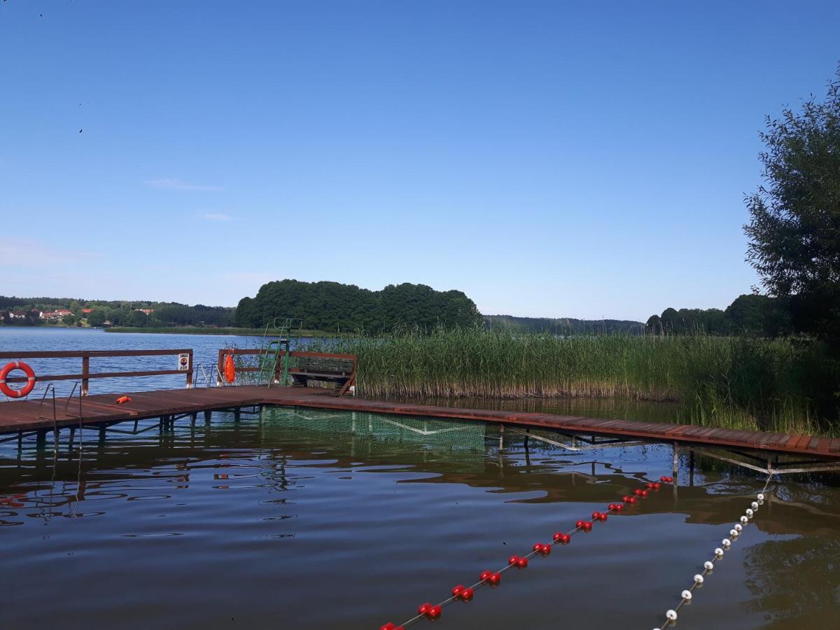 Mazury Domek Caloroczny Pelnik Gm Ostroda Jezioro Las 外观 照片