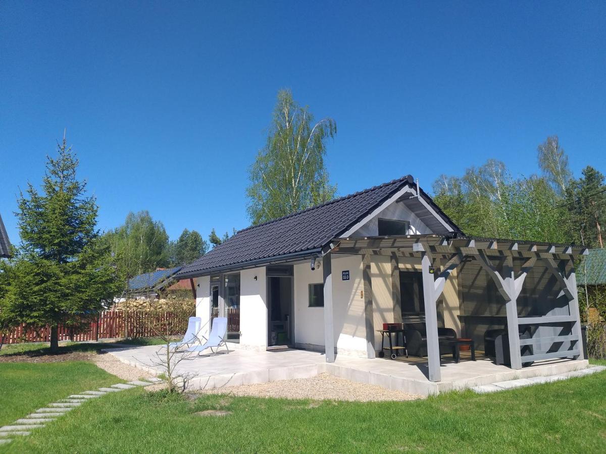 Mazury Domek Caloroczny Pelnik Gm Ostroda Jezioro Las 外观 照片