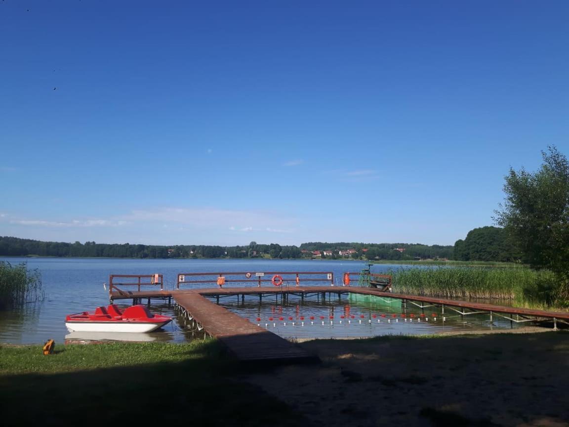 Mazury Domek Caloroczny Pelnik Gm Ostroda Jezioro Las 外观 照片